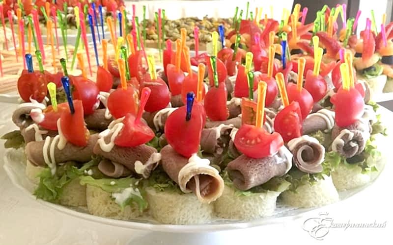 Кейтеринг - выездное обслуживание в ресторане «Екатерининский сад»