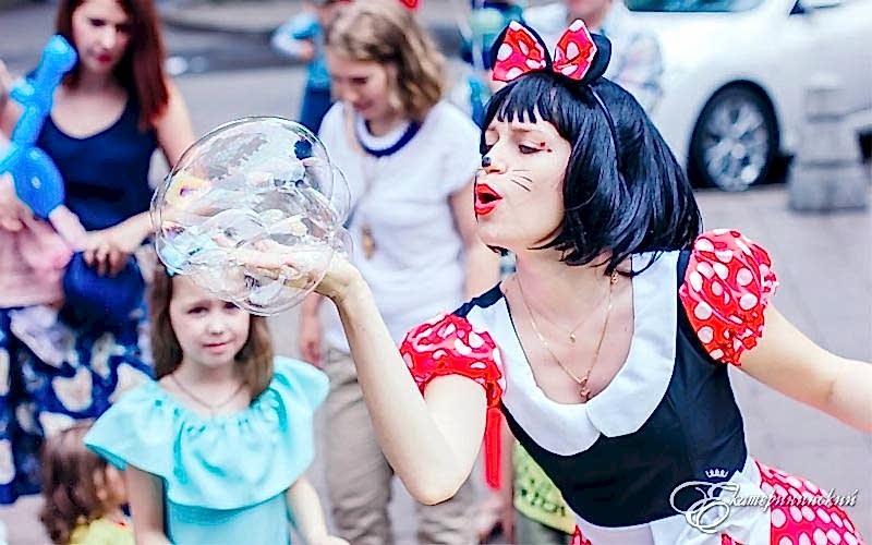 Организация детских праздников в ресторане «Екатерининский сад»