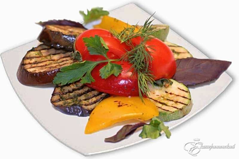 Овощи на мангале