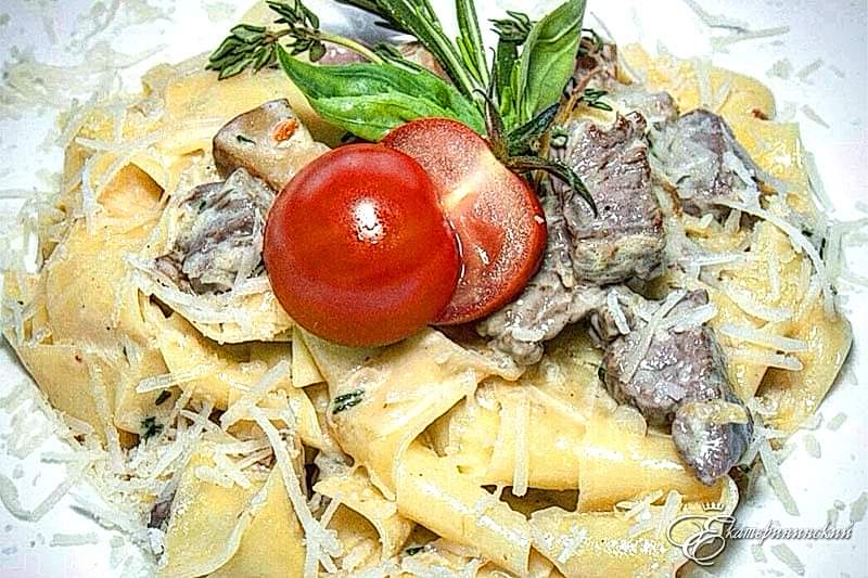 Паппарделле (pappardelle) плоская яичная паста