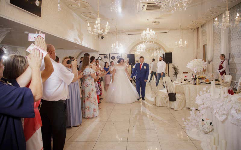 Свадебное торжество Елены и Анатолия в ресторане екатерининский сад