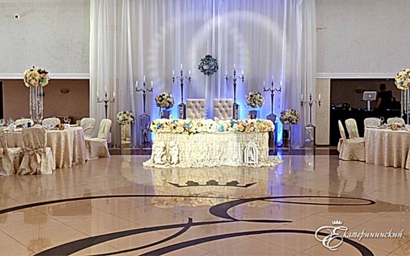 Свадебные банкеты в ресторане «Екатерининский сад», Алматы