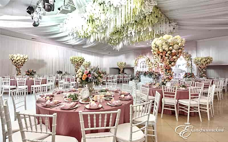 Свадебные банкеты в ресторане «Екатерининский сад», Алматы